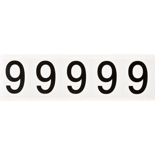 SAB867-Individual Number and Letter Labels