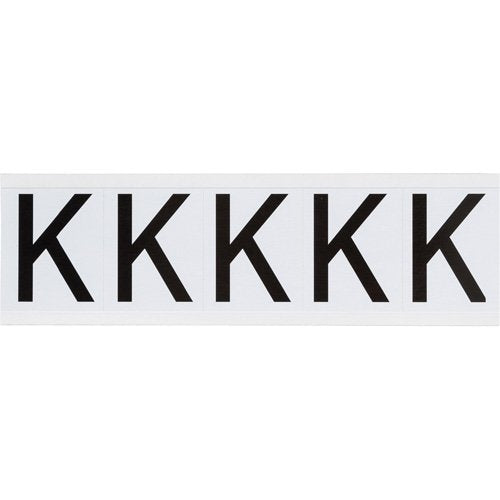 SAB879-Individual Number and Letter Labels