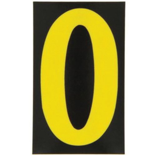 SAC313-Reflective Individual Number and Letter Labels