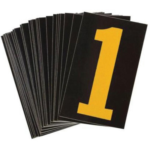 SAC314-Reflective Individual Number and Letter Labels