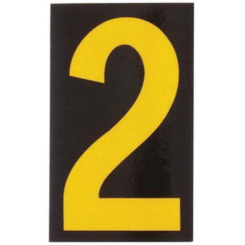 SAC315-Reflective Individual Number and Letter Labels