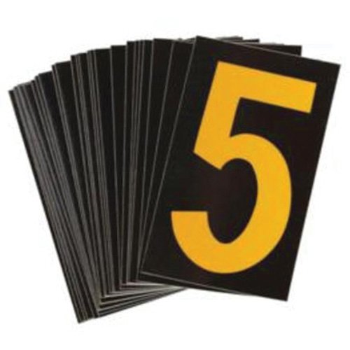 SAC318-Reflective Individual Number and Letter Labels
