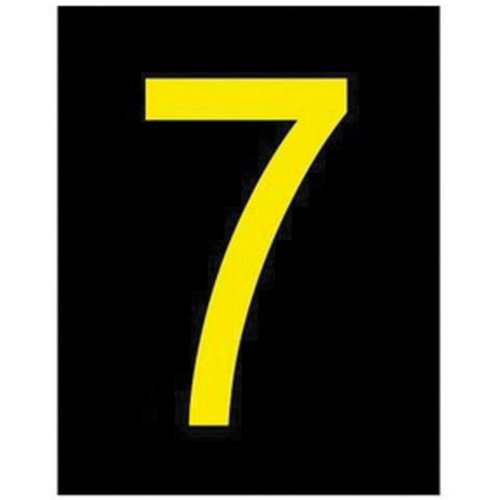 SAC320-Reflective Individual Number and Letter Labels