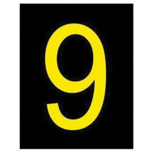 SAC322-Reflective Individual Number and Letter Labels