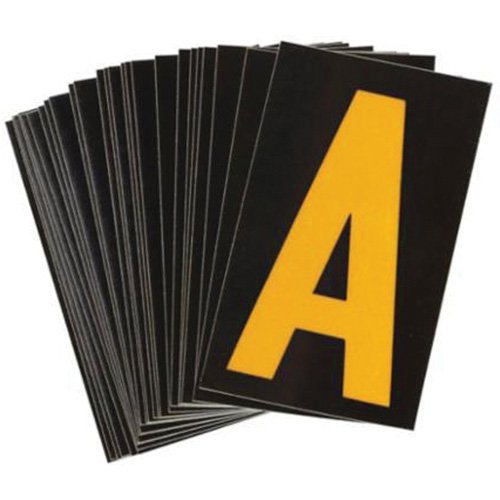 SAC323-Reflective Individual Number and Letter Labels
