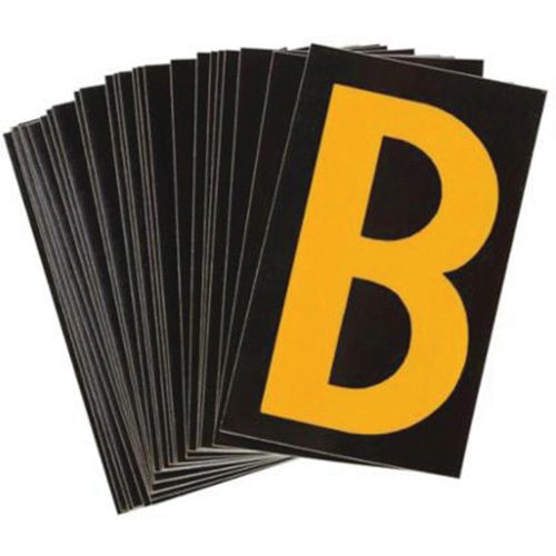 SAC324-Reflective Individual Number and Letter Labels
