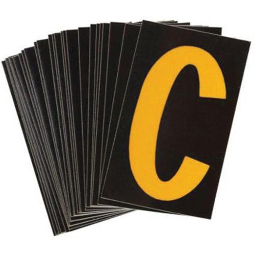 SAC326-Reflective Individual Number and Letter Labels