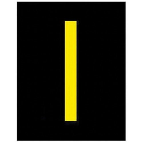 SAC333-Reflective Individual Number and Letter Labels