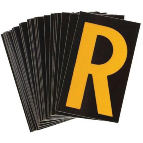 SAC342-Reflective Individual Number & Letter Labels