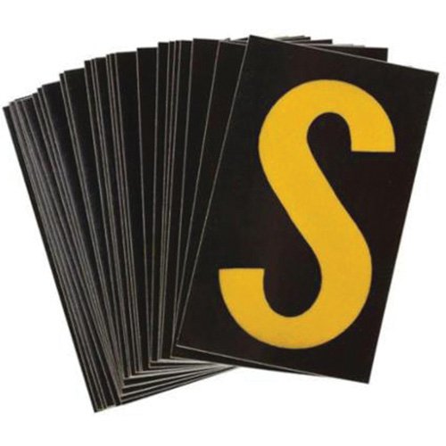 SAC343-Reflective Individual Number & Letter Labels