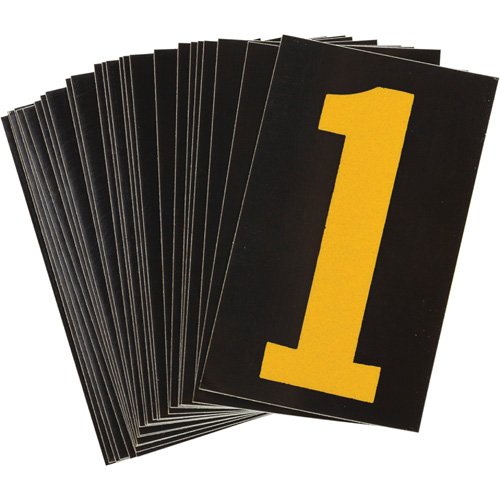SAC383-Reflective Individual Number and Letter Labels