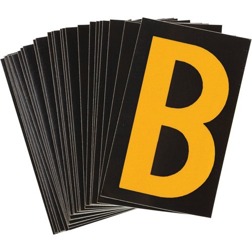 SAC393-Reflective Individual Number and Letter Labels