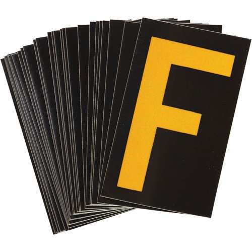 SAC398-Reflective Individual Number and Letter Labels