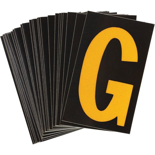 SAC399-Reflective Individual Number and Letter Labels