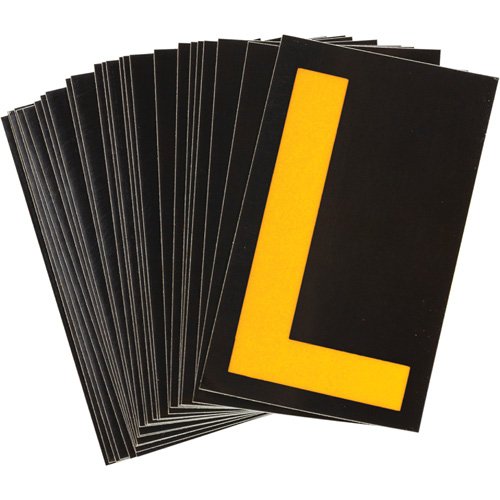SAC404-Reflective Individual Number and Letter Labels
