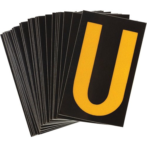 SAC345-Reflective Individual Number & Letter Labels