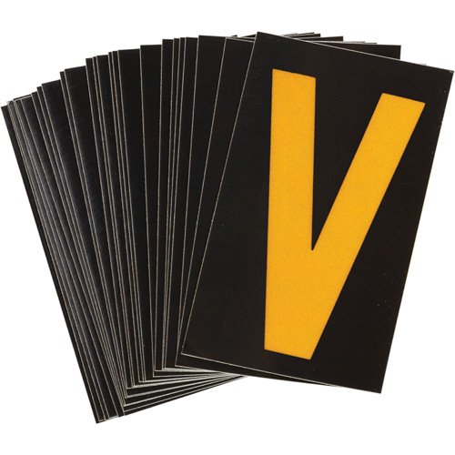 SAC414-Reflective Individual Number & Letter Labels