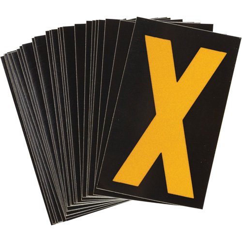 SAC416-Reflective Individual Number & Letter Labels