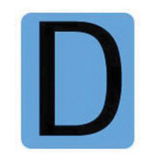 SAC494-Condensed Quick-Align® Individual Gothic Number and Letter Labels