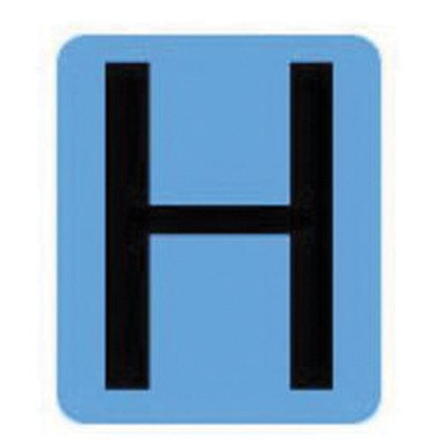 SAC498-Condensed Quick-Align®Individual Gothic Number and Letter Labels