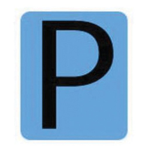 SAC506-Condensed Quick-Align® Individual Gothic Number & Letter Labels