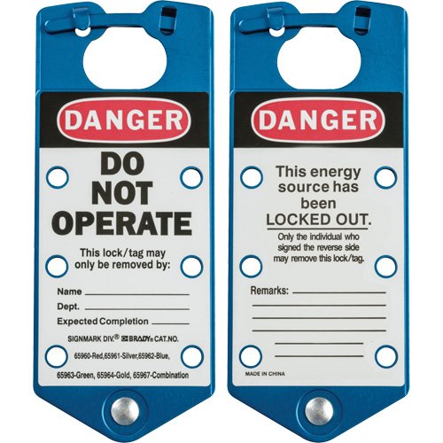 SAC649-Labeled Lockout Hasps