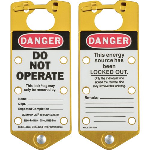 SAC653-Labeled Lockout Hasps