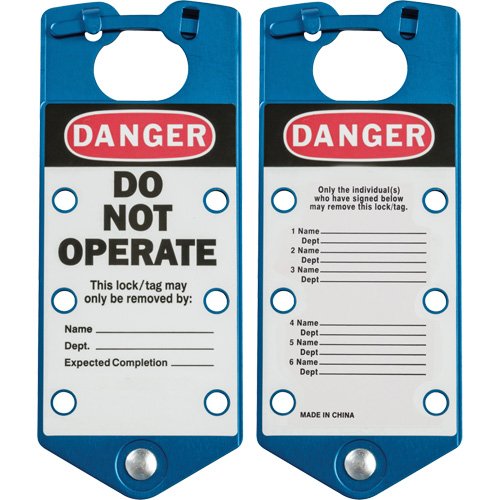 SAC663-Labeled Lockout Hasps
