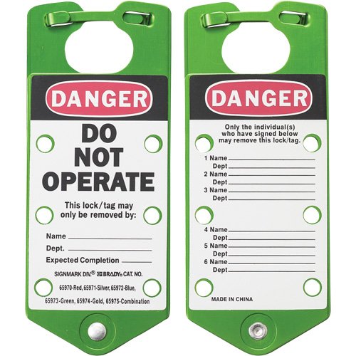 SAC665-Labeled Lockout Hasps