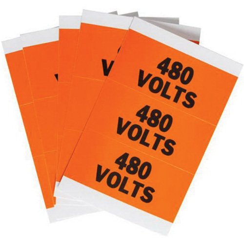 SAD062-Porta-Pack "480 Volts" Labels
