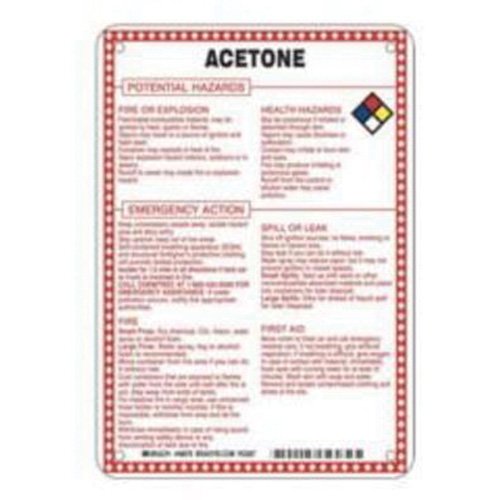 SAD089-"Isopropyl Acetate Potential Hazards" Sign