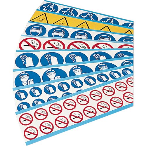 SAD123-Right to Know Pictogram Labels - Vapor Respirator