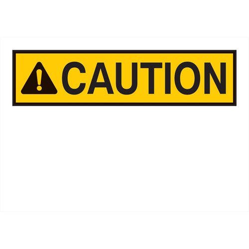 SAD235-"Caution" Sign