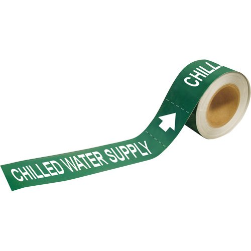 SAD357-"Chilled Water Supply" Pipe Marker