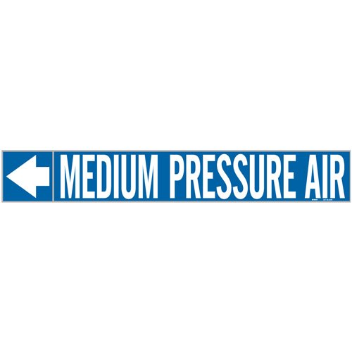 SAD393-"Medium Pressure Air" Pipe Markers