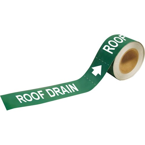 SAD408-"Roof Drain" Pipe Markers