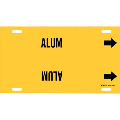 SAD519-"Alum" Pipe Marker
