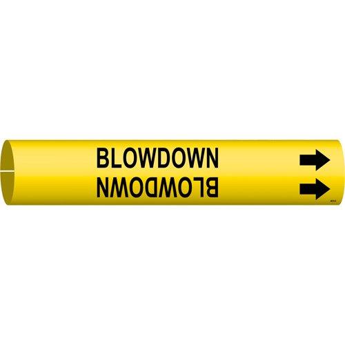 SAD564-"Blowdown" Pipe Marker