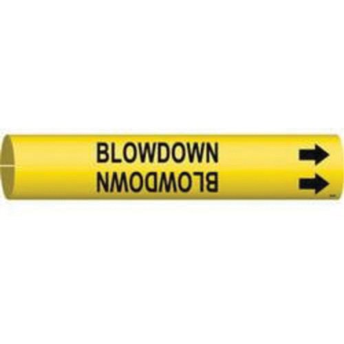 SAD565-"Blowdown" Pipe Marker
