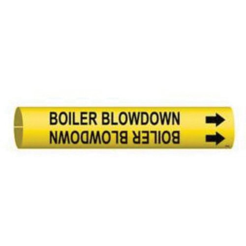 SAD572-"Boiler Blowdown" Pipe Marker