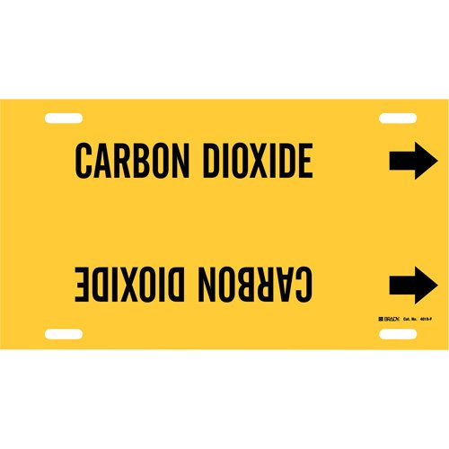 SAD607-"Carbon Dioxide" Pipe Marker