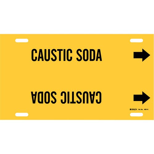 SAD622-"Caustic Soda" Pipe Marker