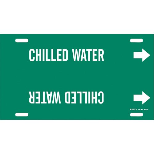 SAD631-"Chilled Water" Pipe Marker