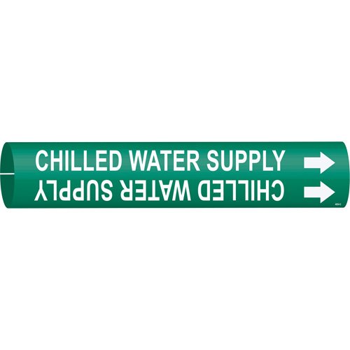 SAD642-"Chilled Water Supply" Pipe Marker