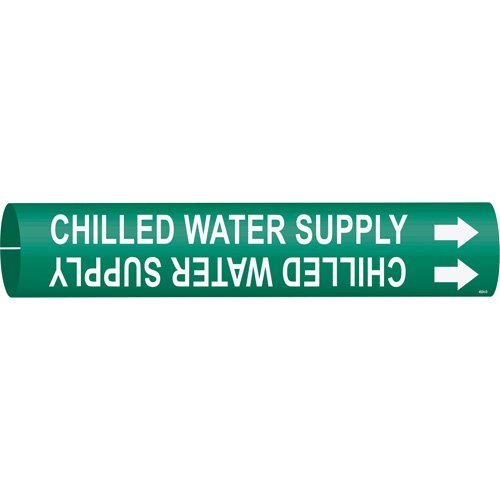 SAD643-"Chilled Water Supply" Pipe Marker