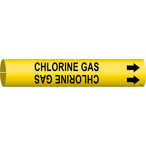 SAD658-"Chlorine Gas" Pipe Marker