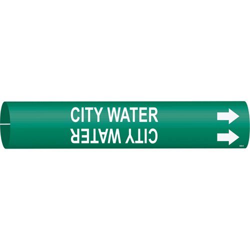 SAD675-"City Water" Pipe Marker