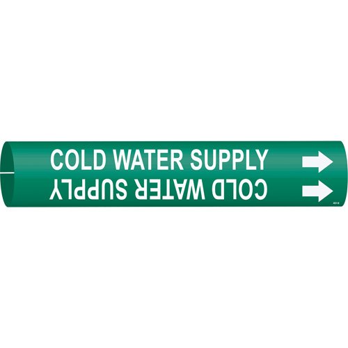 SAD697-"Cold Water Supply" Pipe Marker