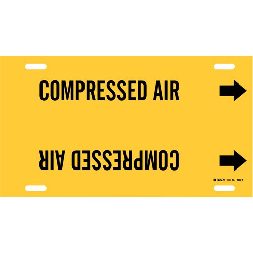 SAD709-"Compressed Air" Pipe Marker