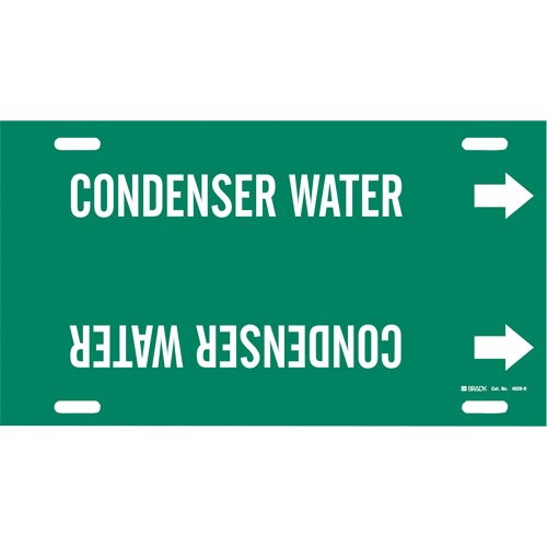 SAD766-"Condenser Water" Pipe Marker